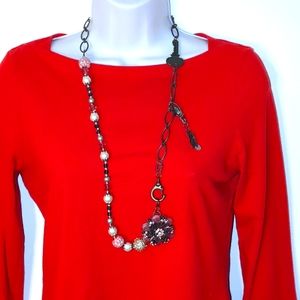 Funky Antique Beaded Necklace